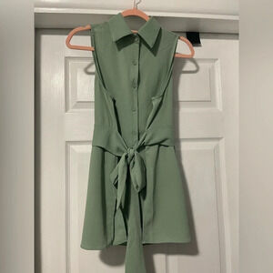 Charming Charlie Tie front Top